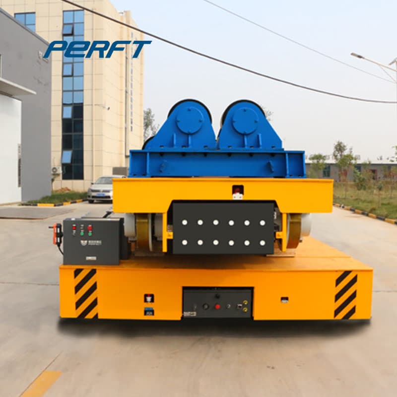 20 ton industrial gear rail transfer cart